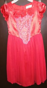 Kids Costumes to Hire - Red dress - GIRL